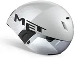 MET CODATRONCA Helm, wei&szlig; und silber, Gr&ouml;&szlig;e L - Wei&szlig;