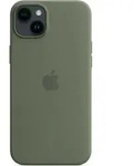 iPhone 14 Plus Silicone Case with MagSafe - Olive - Olive