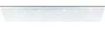 EGLO LED Panel Calemar-S, Deckenlampe mit Kristall-Effekt, Deckenleuchte aus