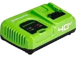 Greenworks Rapid Oplader 40V 5AH - Gr&uuml;n