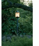 LED Pollerleuchte Laterne f&uuml;r drau&szlig;en wetterfest, Gartenbeleuchtung...
