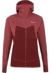Puez Hybrid Polarlite Damen Full-Zip - Salewa, Farbe:1575 syrah melange, Gr&ouml;&szlig;e:IT