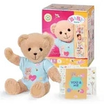 BABY born B&auml;r mit blauen Strampler, Teddyb&auml;r Kuscheltier bewegliche Arme +...