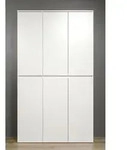 trendteam Nevada Mehrzweckschrank 6-t&uuml;rig Wei&szlig;, B/H/T ca. 111/191/34 cm -...