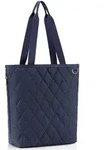reisenthel classic shopper M, Einkaufstasche, Tragetasche, Rhombus Midnight Gold, 8