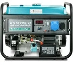 6500 W Gas- u. Benzin-Generator Stromaggregat Stromerzeuger KS 9000EG 1x16A...