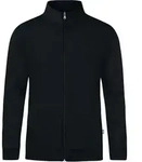 JAKO Unisex Sweatjacke Doubletex, Farbe:schwarz, Gr&ouml;&szlig;e:3XL - Schwarz - 3XL