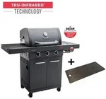 Gasgrill Char-Broil Professional Power Edition 3 Brenner matt schwarz inkl. Ablage, Gasgrill Char-Broil Professional Power Edition 3 Brenner matt schwarz inkl. Ablage,