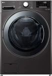 LG Waschmaschine 17 kg Metallic Black Steel AquaStop ThinQ App F11WM17TS2B Schwarz,