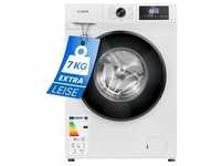 Bomann® Waschmaschine 7kg mit max. 1400 U/min und Endzweitvorwahl -...