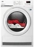 AEG TR8C40689, Freistehend, Frontlader, W&auml;rmepumpe, Wei&szlig;, Rechts, Wei&szlig; -...