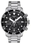 Herrenuhr Tissot Seastar 120.417.11.041.00, Silber/Schwarz - Schwarz