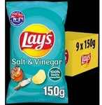 Lay's Salt & Vinegar 9X150G