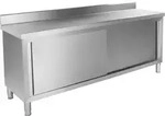 Expondo Royal Catering Edelstahl-Arbeitsschrank - ECO - 200 x 60 cm - 160 kg -