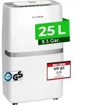 KLAMER Luftentfeuchter elektrisch 25L, 195m3 Luftumw&auml;lzung pro Stunde, 420W starker