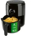 GOURMETmaxx Hei&szlig;luftfritteuse 3l 8 verschiedene Programme zum Braten Grillen...