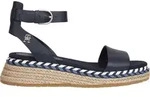 Tommy Hilfiger Damen Klassische Sandalen FW0FW07080 DW6 Farbe: Blau Gr&ouml;&szlig;e: 38 -