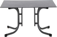 Siena Garden K95702, SIENA GARDEN Sola Klapptisch 120x80 cm, anthrazit K95702 Grau