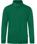 JAKO Unisex Sweatjacke Doubletex, Farbe:gr&uuml;n, Gr&ouml;&szlig;e:XL - Gr&uuml;n - XL