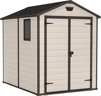 Gartenhaus Keter MANOR 6 x 8 DD beige, mit Boden