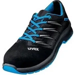 Uvex 69398, M&auml;nnlich, Erwachsener, Sicherheitsschuhe, Schwarz, Blau, ESD, FO, S2,
