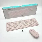 Logitech Slim Wireless Combo MK470 - Tastatur-und-Maus-Set - kabellos - 2.4 GHz -