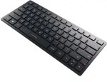 KW 9200 MINI (schwarz, EU-Layout (QWERTY), Cherry SX-Scherentechnologie) - Schwarz