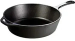 Gusseisen tiefe Pfanne 30 cm / Lodge - Schwarz