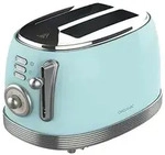 Cecotec 03234, 2 Scheibe(n), Blau, Stahl, Tasten, Drehregler, 980 W, 3 Jahr(e) - Blau