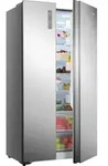 Hisense RS677N4AFC Side-by-Side K&uuml;hl-Gefrierkombination, Electronic Touch Control,