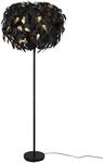 Trio - Stehlampe LEAVY - Schwarz - 70x70x180 cm
