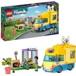 LEGO 41741 Friends Hunde-Rettungsvan, Tierrettung-Spielzeug-Van mit Haustieren und