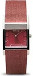 Bering Damen Armbanduhr silber, rot Classic 10426-303-S - Silber