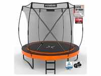 KINETIC SPORTS Trampolin Outdoor 244 cm 'Ultimate Pro' – Designed in Germany,