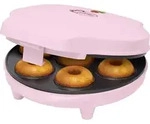Bestron Donut Maker im Retro Design, Sweet Dreams, Antihaftbeschichtung, 700 Watt,