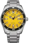 Citizen Uhr AW1760-81Z Eco Drive Quartz Herrenuhr 10ATM - Silber