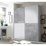 Schwebet&uuml;renschrank PULS Kleiderschrank Schrank Schlafzimmer 170cm Wei&szlig;...