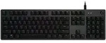 Logitech G 920-009350, Kabelgebunden, USB, Membran Key Switch, QWERTY, RGB-LED,