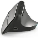Hama Ergonomische Vertikalmaus EMW-700, Anthrazit - Grau