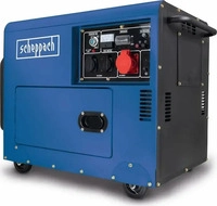 Scheppach 5906222903, Scheppach Diesel Stromerzeuger SG5200D | Elektrostart |...