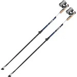 Leki Smart Supreme Nordic Walking St&ouml;cke 100 - 130 cm 1 Paar 65325421 - Blau