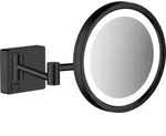 hansgrohe AddStoris Rasierspiegel mit LED Licht mattschwarz, 1 Stk. - Schwarz