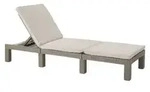 Keter Sonnenliege mit Auflage Daytona Cappuccino - Beige
