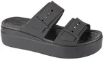 Crocs Brooklyn Low Wedge Sandal 207431-001, Badelatschen, Damen, Schwarz,...