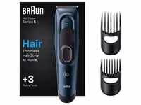Braun HC5350 Haarschneider 17 Einstellungen Abwaschbar Aufbewahrungstasche blau