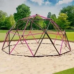 Kletterger&uuml;st 305x305x155cm DomeClimber Kinder Kletterkuppel Geodome 10FT -
