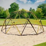 Kletterger&uuml;st 360x360x180cm DomeClimber Kinder Kletterkuppel Geodome 12FT -