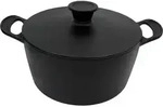 Tefal Jamie Oliver E21246, 4,64 l, Rund, Schwarz, Eisenguss, Eisenguss, Keramik, Gas,
