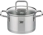 Elo Citrin 72416 Kochtopf inkl. Deckel, Edelstahl, 16 cm Durchmesser,