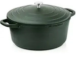 Westinghouse 24 cm Kochtopf f&uuml;r alle Herdarten, Backofenfest, Silikongriff, gr&uuml;n -